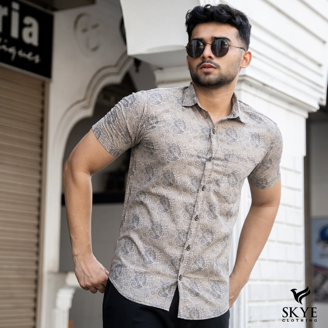 Short Sleeve Collared Shirt – 1ECM
