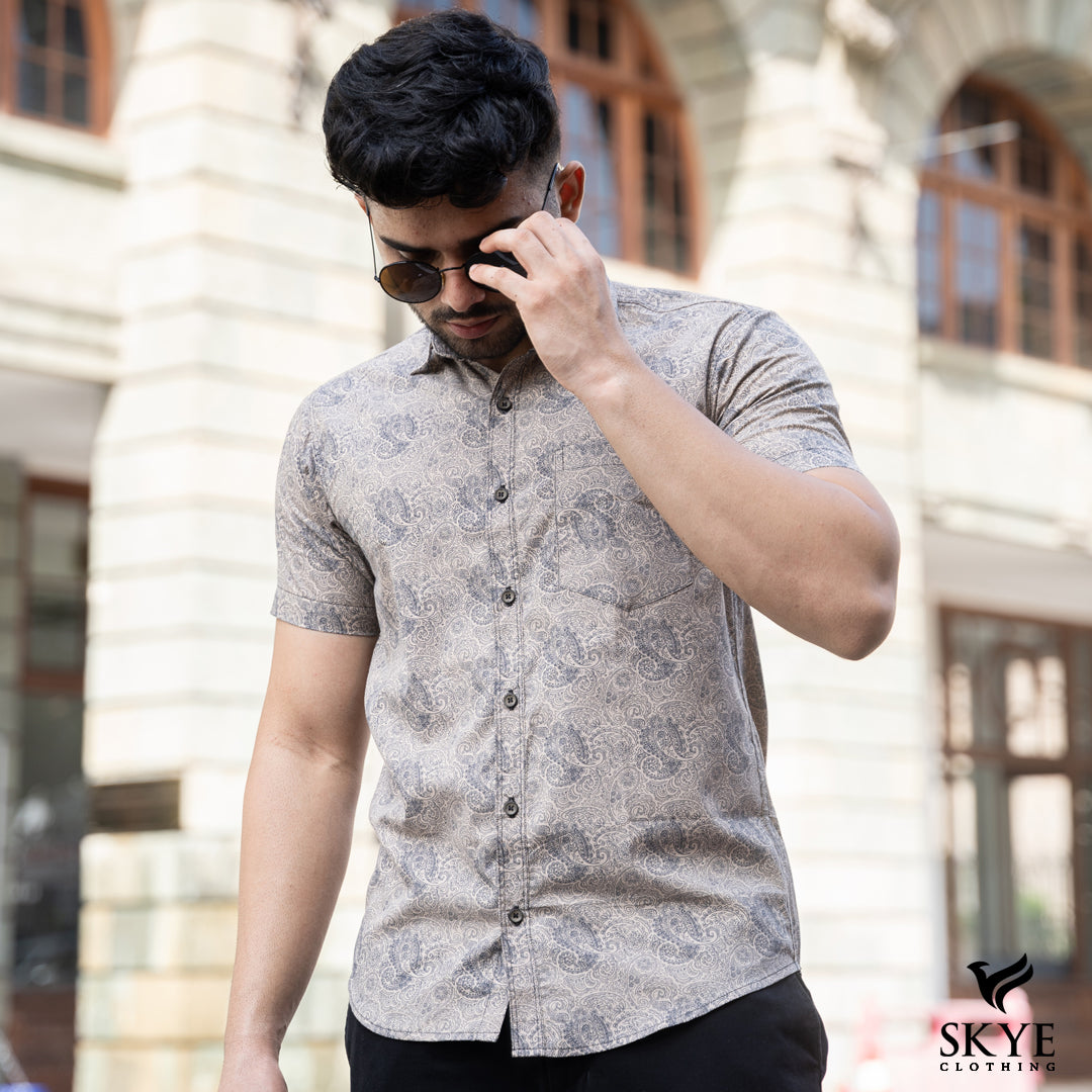 Short Sleeve Collared Shirt – 1ECM