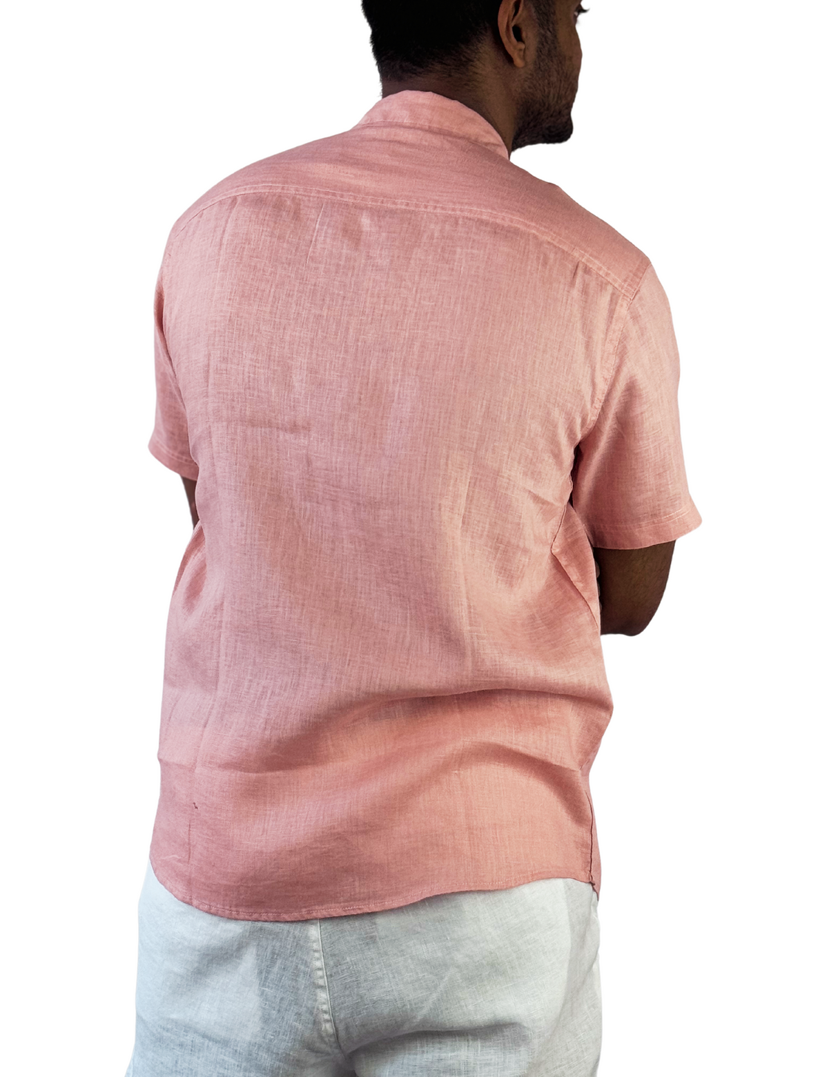 Shorts Sleeve Linen Slim fit Shirts by M&M Linen