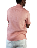 Shorts Sleeve Linen Slim fit Shirts by M&M Linen