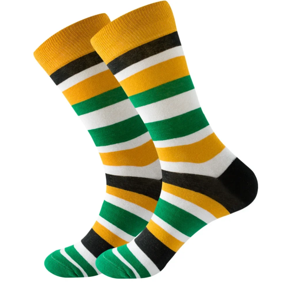 Safari Stripes Designer Socks