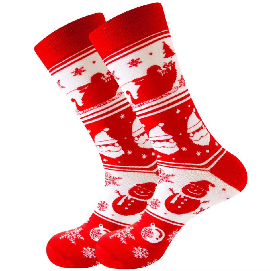 Santa's Parade Designer Socks