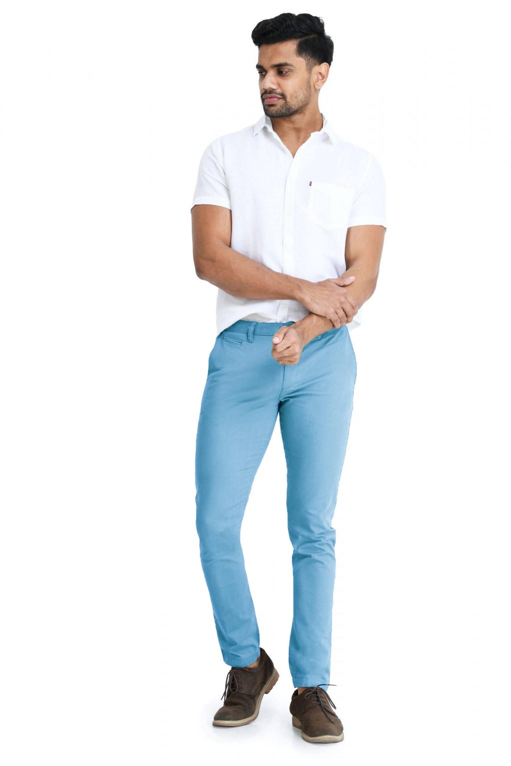Moose Men’s Chino Pant - Sky Blue