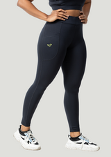 VYAYA Jet Black Performance Legging