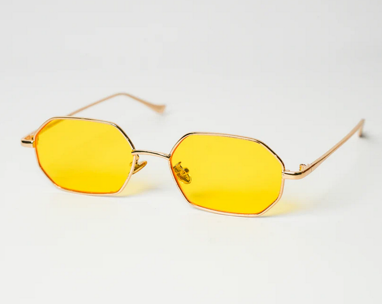 Vintage Heptagon Sunglasses