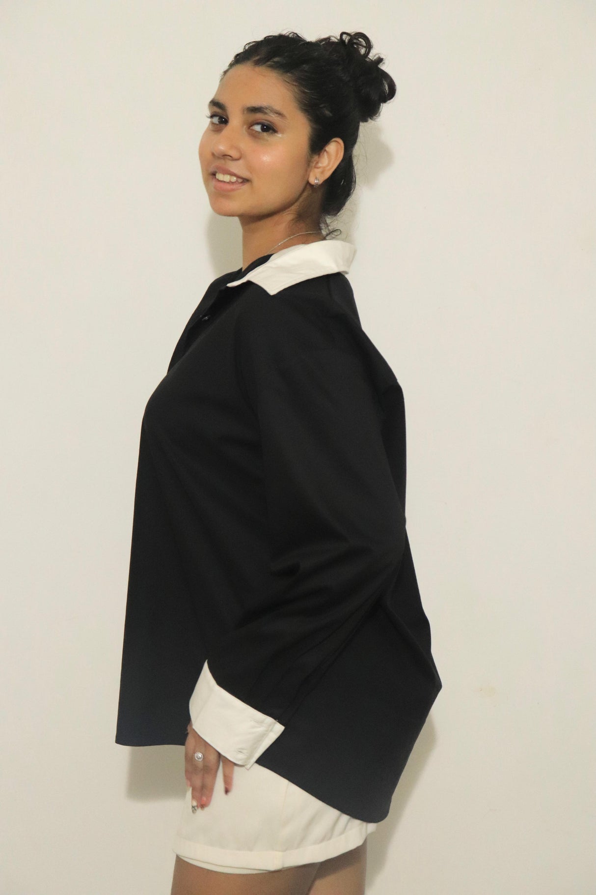 Long sleeve sweet casual shirt