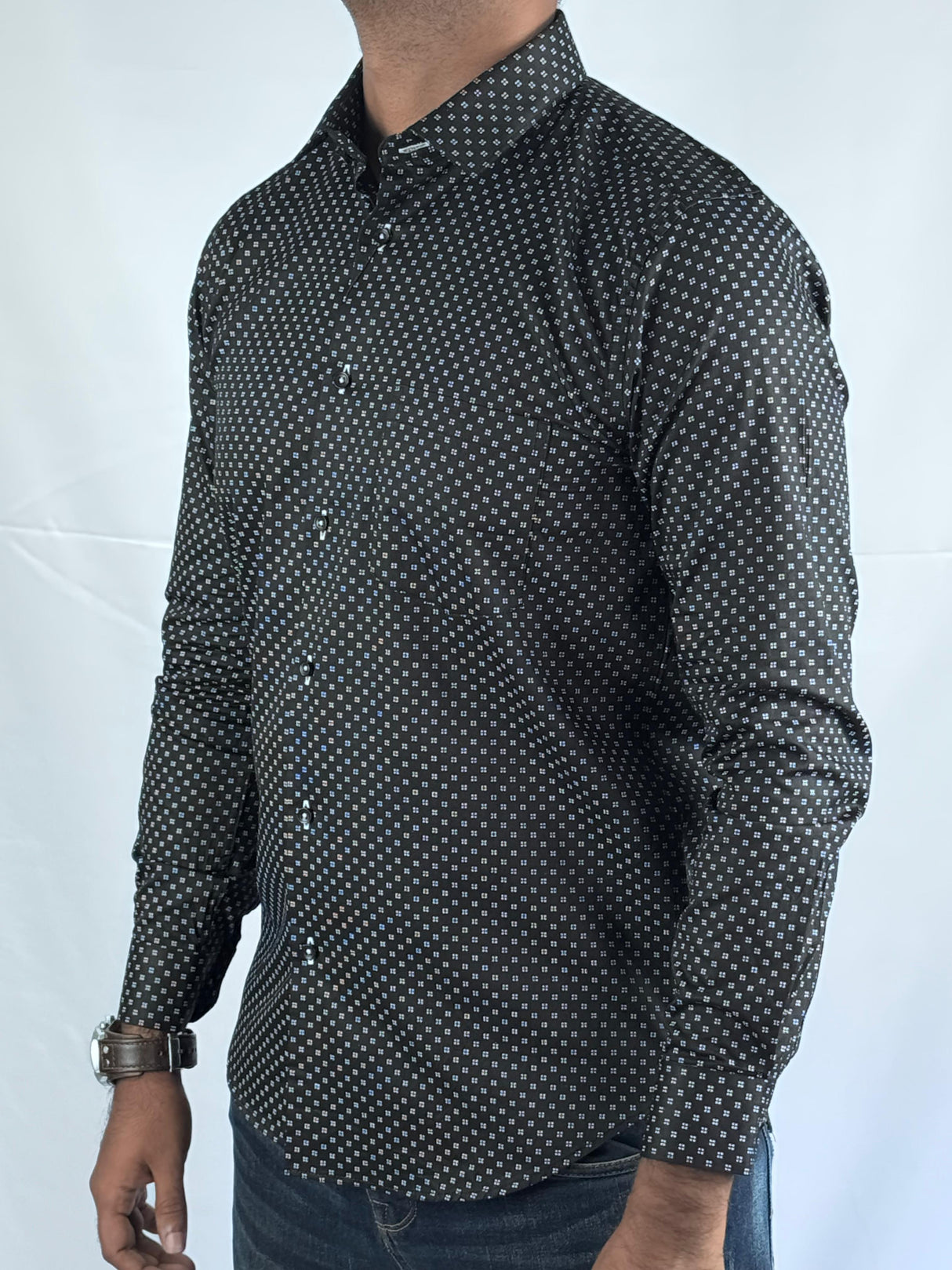 Printed Dot Giorhudson Italiano Shirts