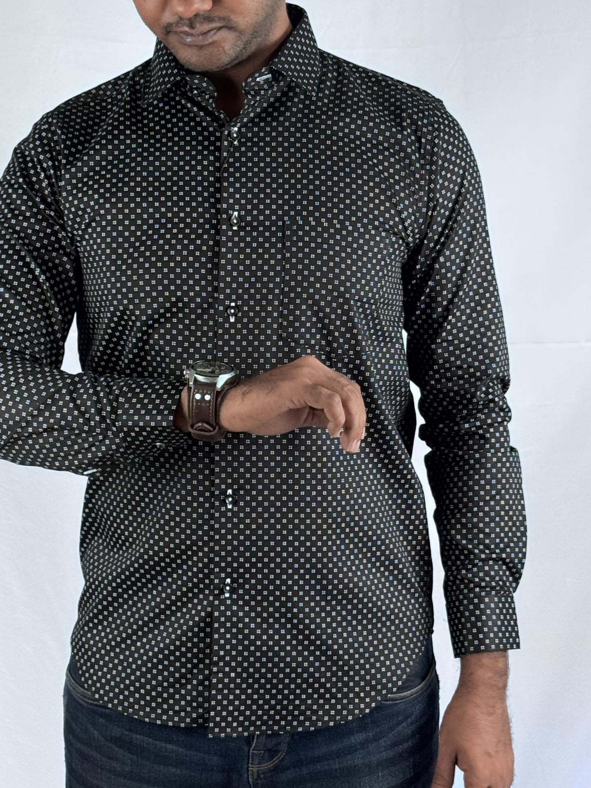 Printed Dot Giorhudson Italiano Shirts