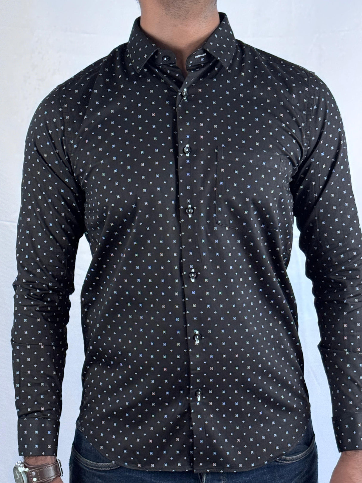 Printed Dot Giorhudson Italiano Shirts
