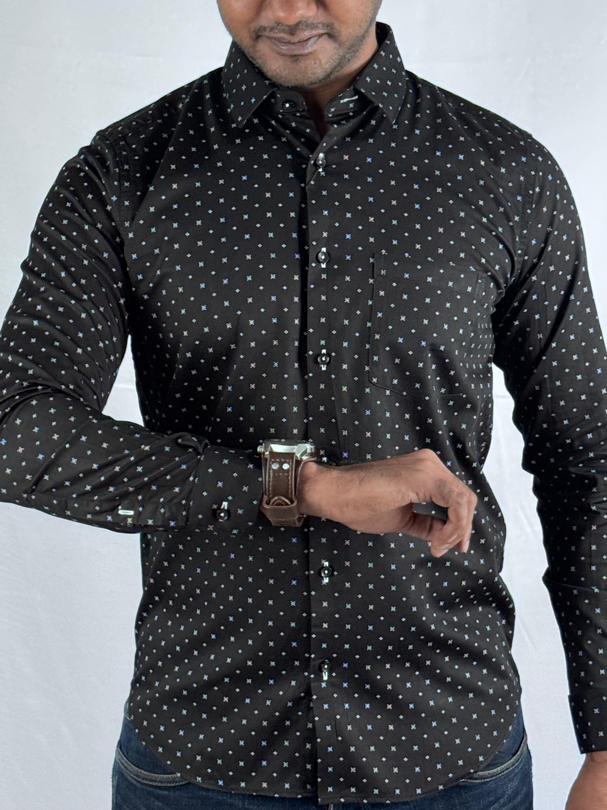 Printed Dot Giorhudson Italiano Shirts