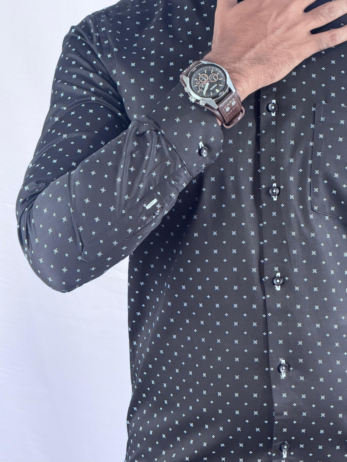 Printed Dot Giorhudson Italiano Shirts