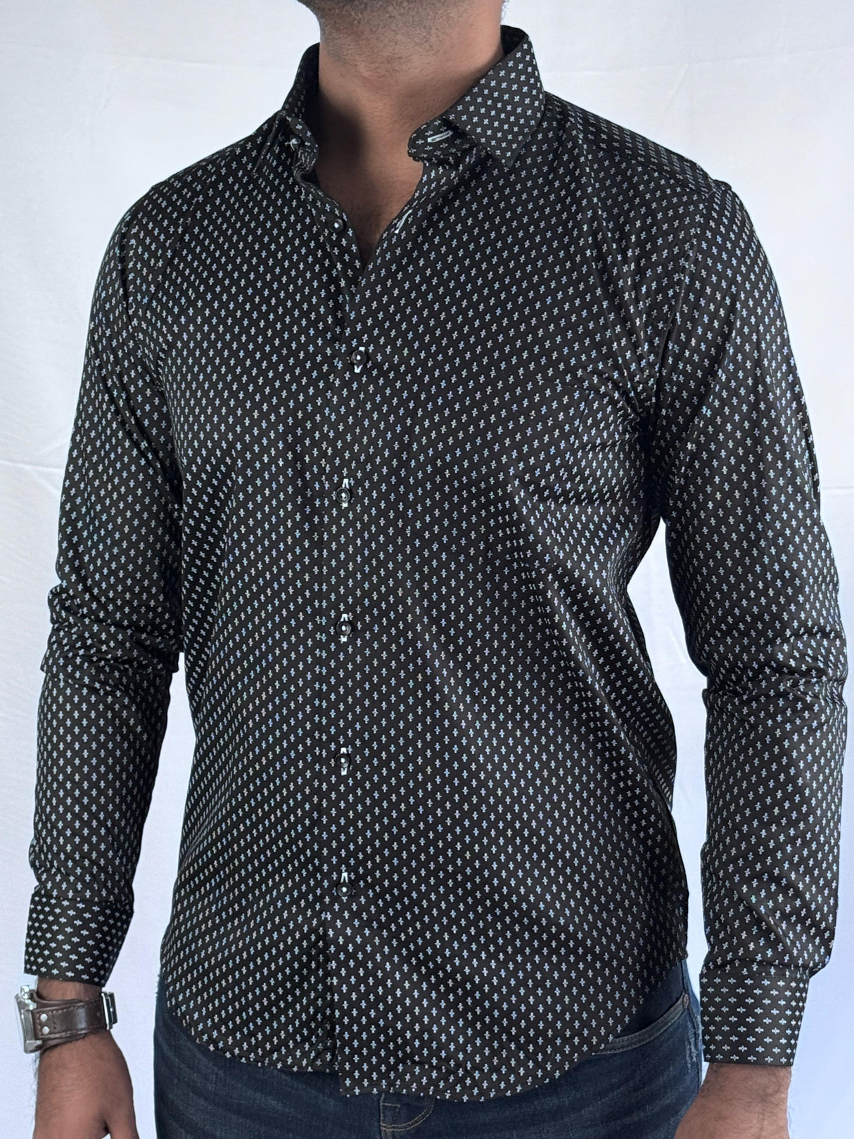 Printed Dot Giorhudson Italiano Shirts