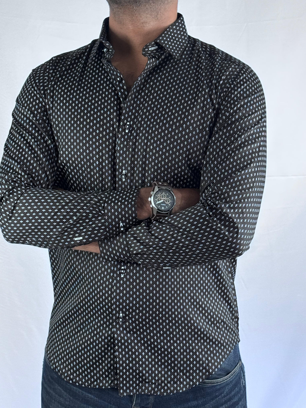 Printed Dot Giorhudson Italiano Shirts