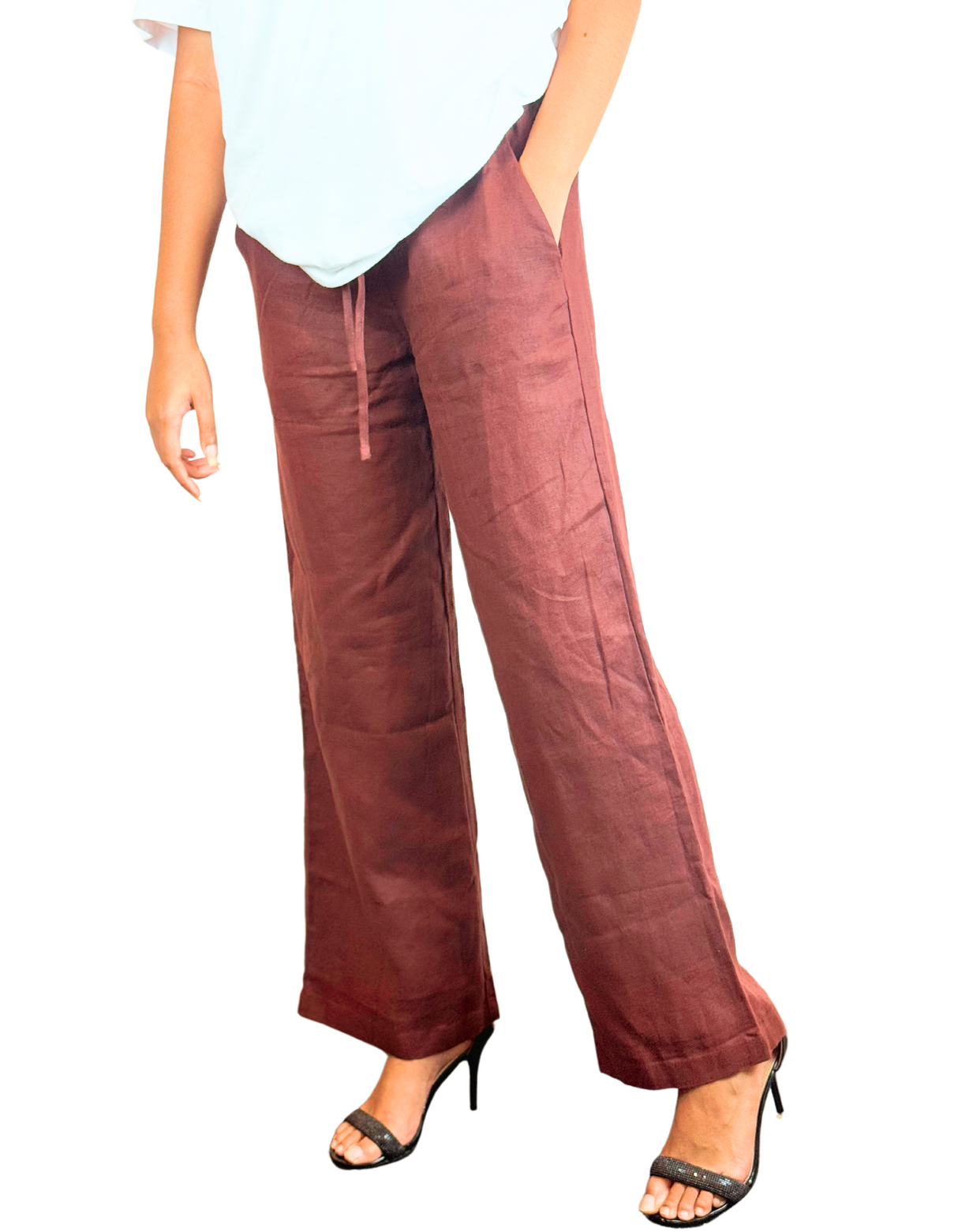 Linen Elephant Pants by M&M Linen Collection