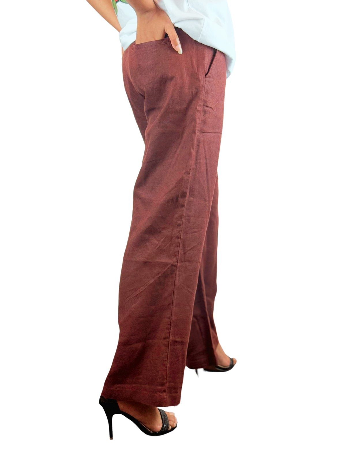 Linen Elephant Pants by M&M Linen Collection