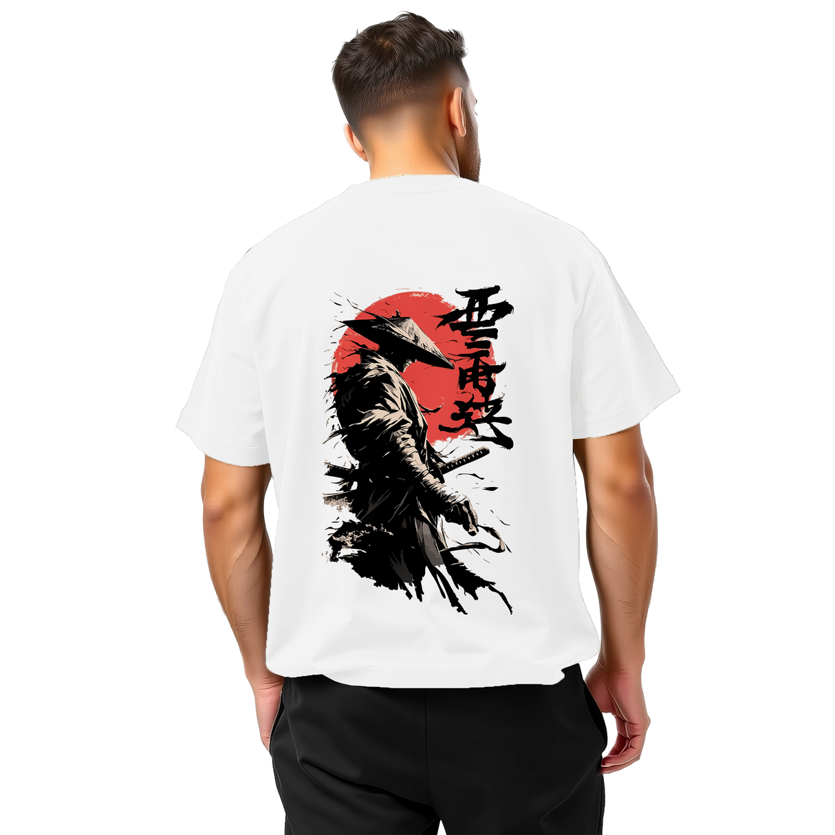 Oversized T-Shirt Samurai ZW001