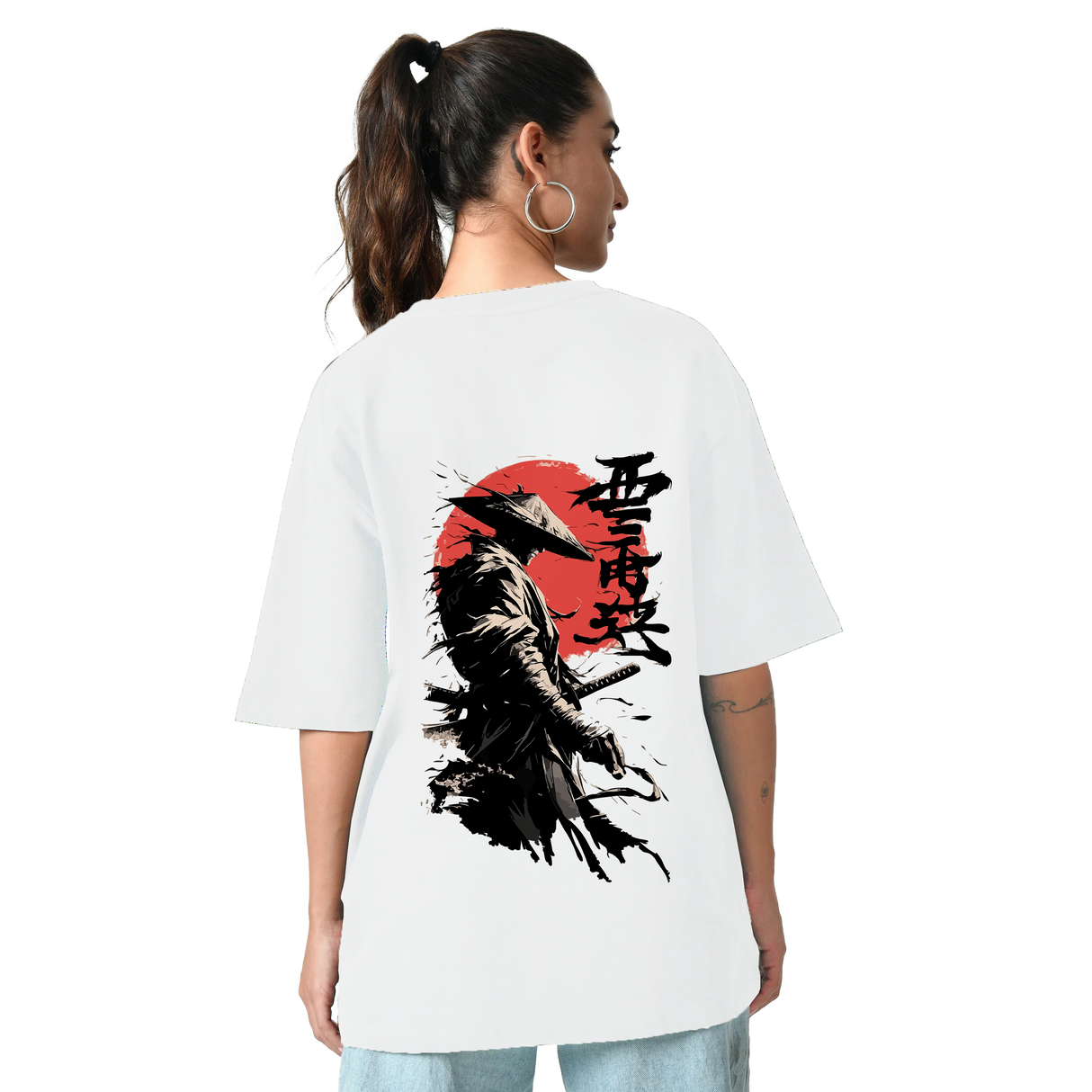 Oversized T-Shirt Samurai ZW001