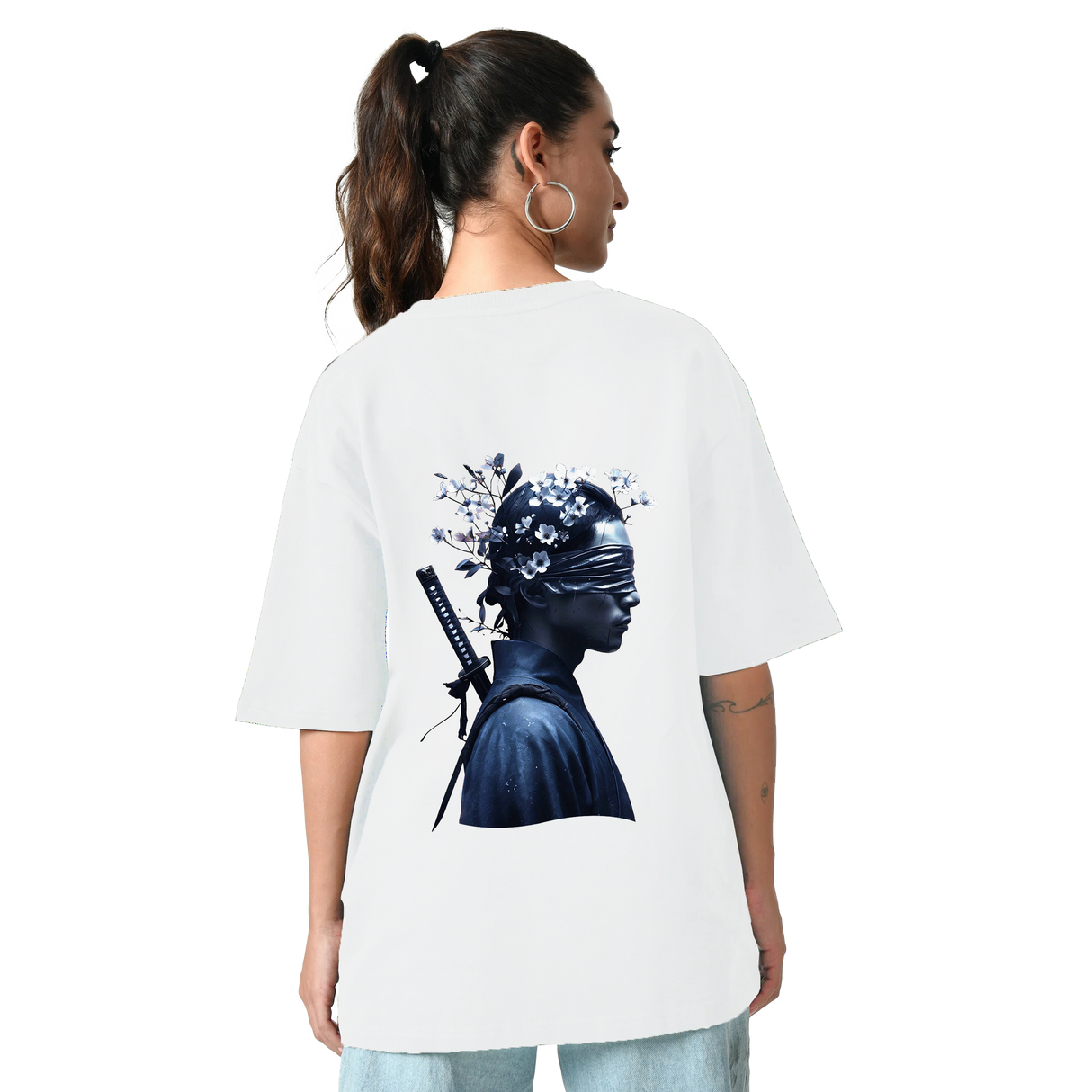 Oversized T-Shirt Samurai ZW002