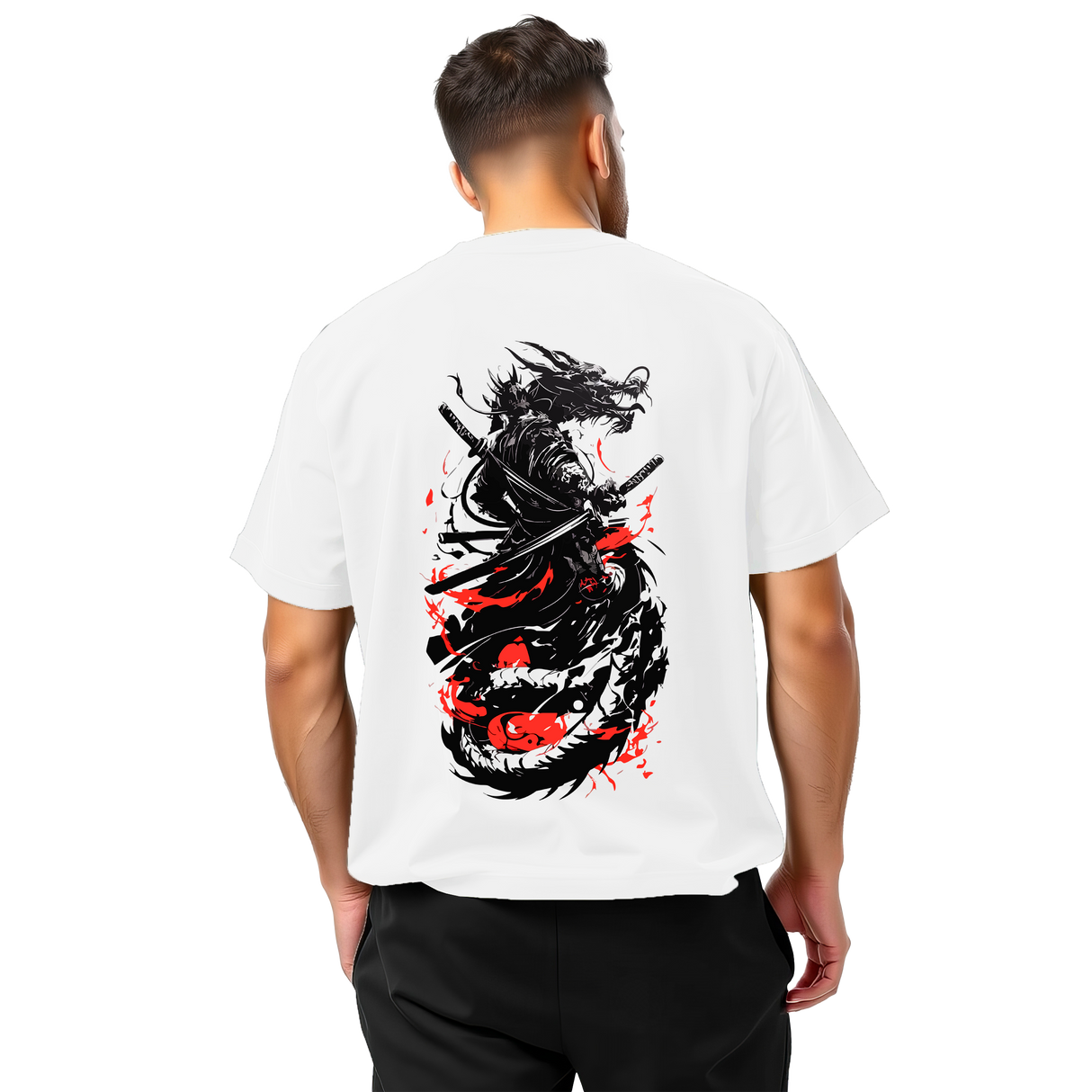 Oversized T-Shirt Samurai ZW003